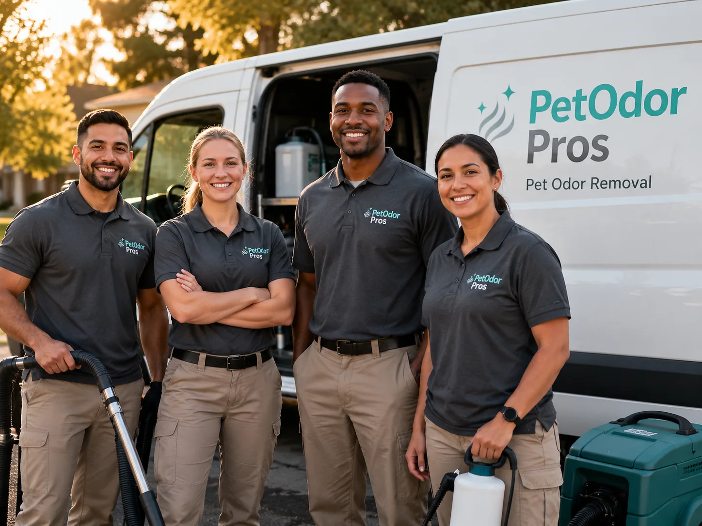 Pet Odor Removal team serving Pineville, NC